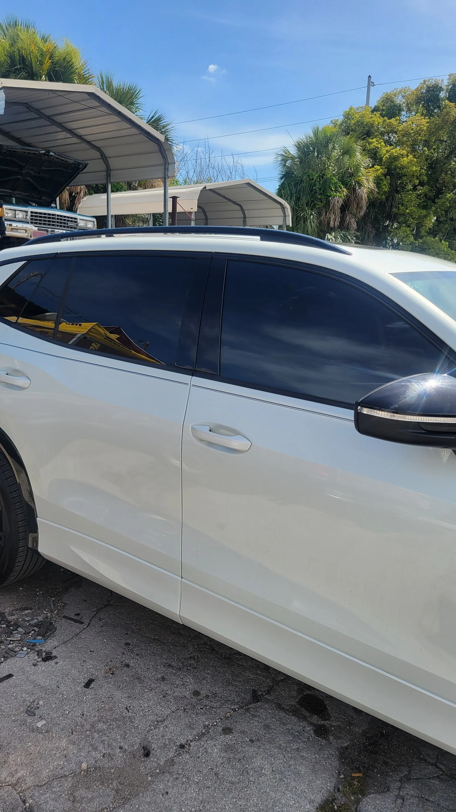 Tint install work at at Aaa Window Tint, LLC